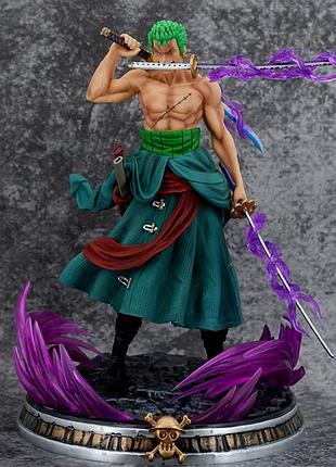 Фігурка ророноа зоро (21 см, 2 голови) "ван пис" one piece rodana
