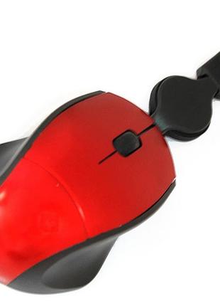 Комп'ютерна миша м105 mini mighty mouse дротова червона rodana