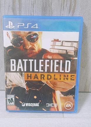 Диск з грою battlefield hardline до sony playstation 4 (ps4)