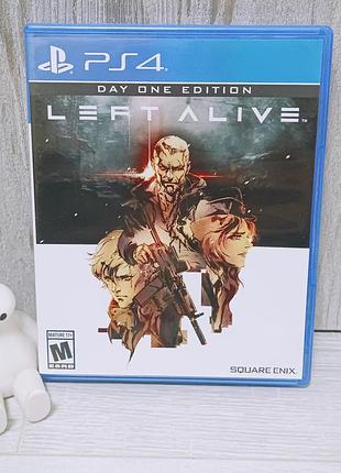 Диск з грою left alive до sony playstation 4 (ps4)