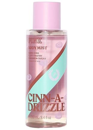 Парфумований спрей pink victoria's secret cinn-a-drizzle body mist 250 мл