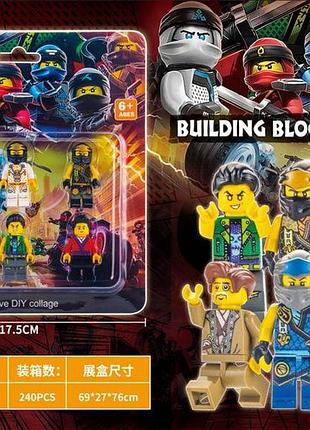 Набор фигурок ninjago фигурки игрушечные ниндзяго abc