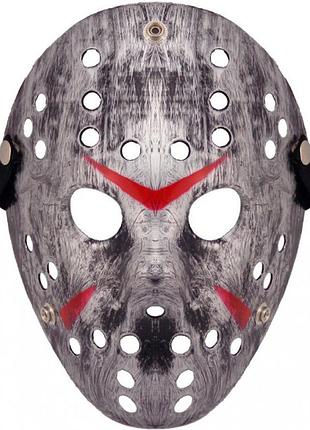 Маска джейсон jason 13 (к/ф "п'ятниця 13-е") срібло
