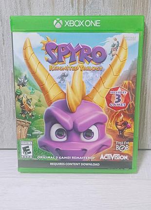 Диск з грою spyro reignited trilogy для xbox one (іксбокс ван s/x)