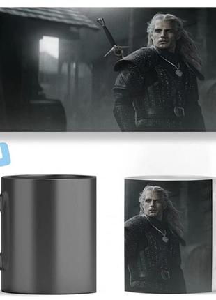 Чашка хамелеон the witcher netflix (ведьмак) abc