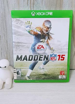 Диск із грою регбі madden 15 до xbox one