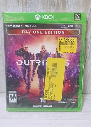Диск з грою outriders до xbox one/series x / російська версія