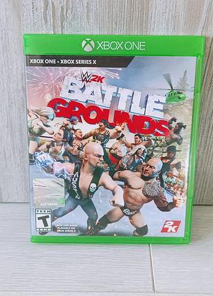 Диск з грою wwe 2k battlegrounds до xbox one/series x