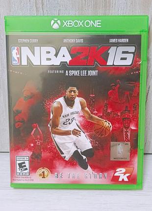 Диск з грою баскетбол nba 2k16 до xbox one