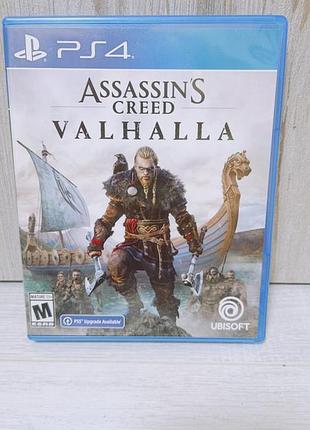 Диск з грою assassin’s creed valhalla до sony playstation 4 (ps4)
