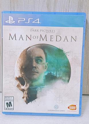 Диск с игрой the dark pictures anthology: man of medan для sony playstation 4 (ps4)