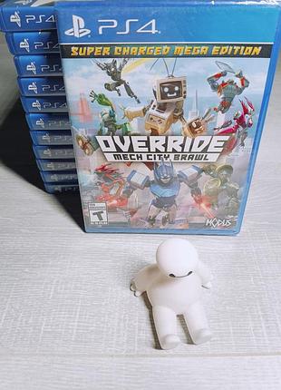 Диск з грою override mech city (драки / файтинг на 2 гравців) ps4 (новий)