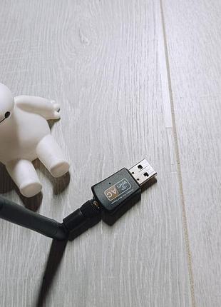 Wifi адаптер с антеной realtek 8811cu wireless lan 802.11ac usb nic (600 mbps)