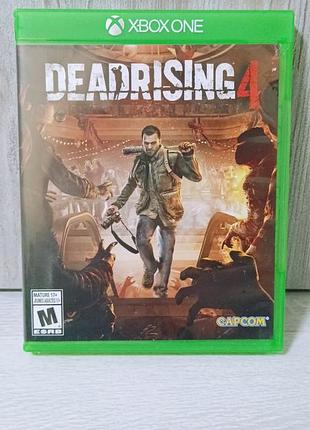 Диск з грою dead rising 4 до xbox / російська версія