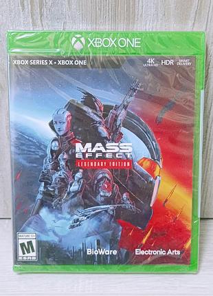 Диск з грою mass effect: legendary edition до xbox one/series x / новий