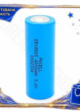 Dm літієва батарейка pkcell специфікація 2.2 3.6v 4000mah для систем стеження ліхтариків резервної пам spe|lz