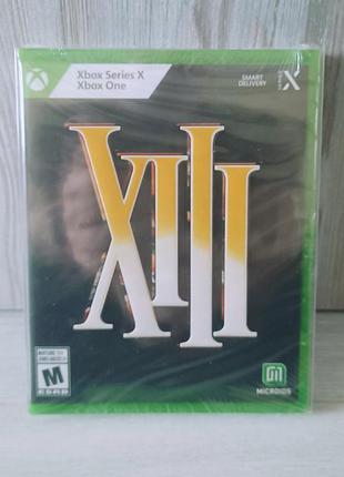 Диск з грою xiii до xbox one/series x / новий