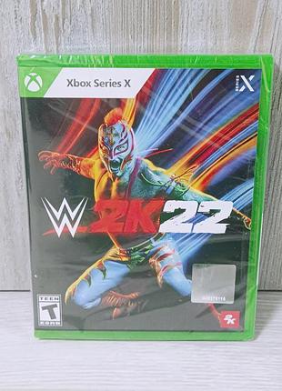 Диск з грою реслинг wwe 2k22 до xbox series x / (новий/запакований)
