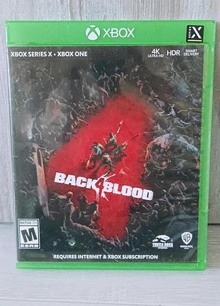 Диск з грою back 4 blood до xbox one/series x / російська версія
