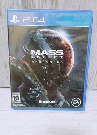 Диск с грою mass effect: andromeda для ps4