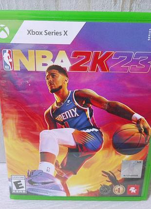 Диск з грою баскетбол nba 2k23 до xbox series x