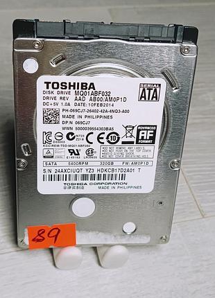 Жесткий диск 320gb toshiba hdd для ноутбука 2.5 / 5400rpm / 7мм / sata iii (sata/600)