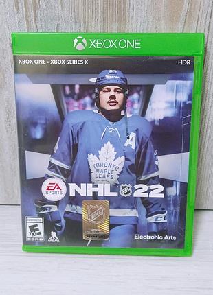 Диск з грою хоккей nhl 22 до xbox one/series x / російська версія