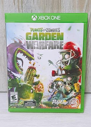 Диск з грою plants vs zombies garden warfare до xbox one