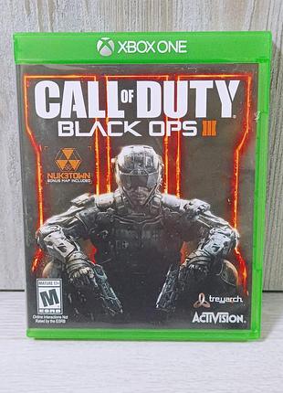 Диск с игрой call of duty black ops 3 xbox one