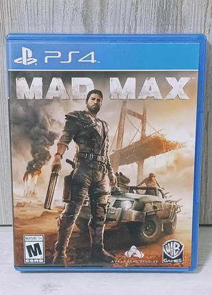 Диск з грою mad max до sony playstation 4 (ps4)