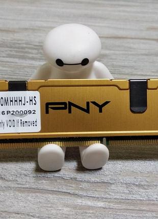 Оперативная память pny ddr3-1333 mhz pc3-10600 4gb с радиаторами (intel/amd)