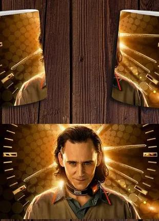 Чашка біла керамічна з принтом "локі" loki abc