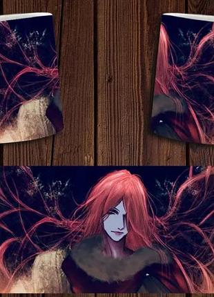 Чашка белая керамическая с принтом "elden ring" элден ринг abc