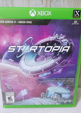 Диск з грою spacebase startopia до xbox one/series x / російська версія