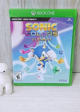 Диск з грою sonic colors до xbox one / російська версія (субтитри)