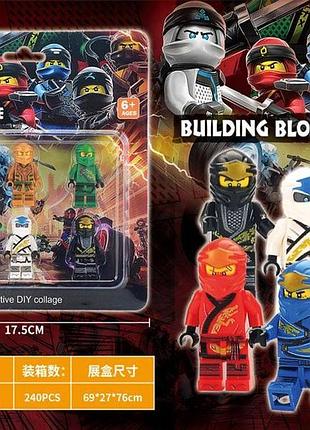 Детский набор фигурок ninjago фигурки игрушечные ниндзяго abc