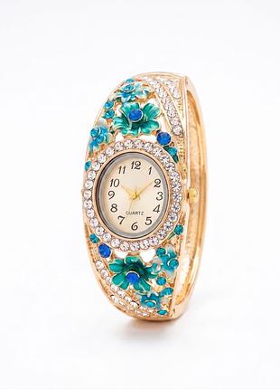 Часы-браслет женские jusmi «vintage emerald»