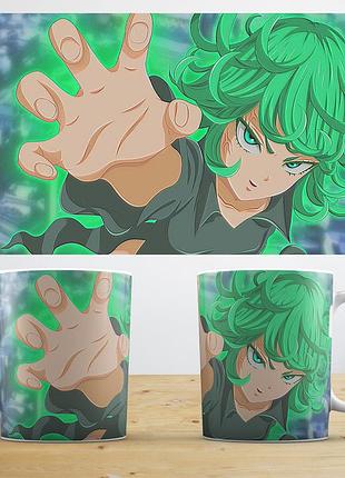 Кружка аніме «one punch man» ванпачмен гароу чашка abc