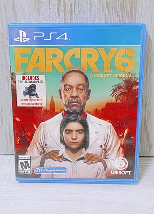 Диск з грою far cry 6 для sony playstation 4 (ps4) ps5 upgrade available!
