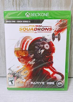 Диск з грою star wars: squadrons до xbox one/series x / новий
