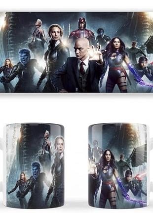 Чашка белая керамическая x-men: apocalypse люди икс: апокалипсис abc
