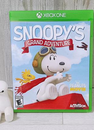 Диск із грою the peanuts movie snoopy's grand adventure до xbox one