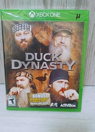 Диск з грою duck dynasty xbox one (іксбокс ван s/x) новий/запакований