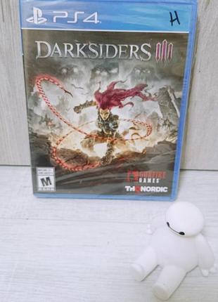 Диск с грою darksiders iii для ps4 / російська версія