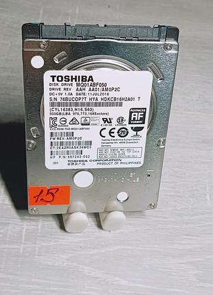 Жесткий диск 500gb toshiba hdd для ноутбука 2.5 / 5400rpm / sata 3 (600) / 7мм