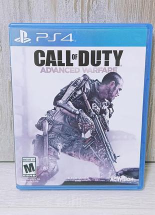 Диск с игрой call of duty: advanced warfare для sony playstation 4 (ps4)