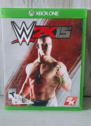 Диск з грою реслинг wwe 2k15 до xbox one