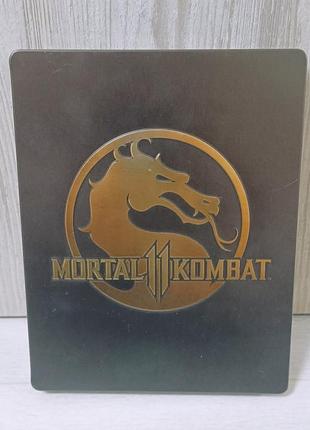 Диск с игрой mortal kombat 11 steelbook edition для sony playstation 4 (ps4)
