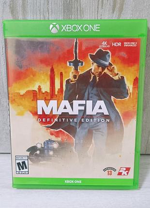Диск із грою mafia: definitive edition до xbox one / російська версія (субтитри)