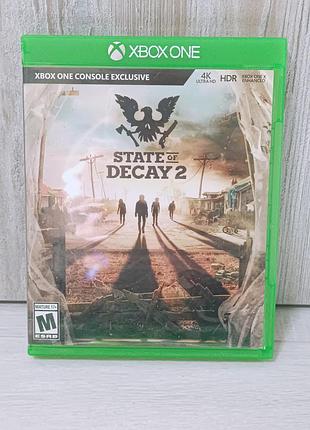 Диск з грою state of decay 2 до xbox one / російська версія (субтитри)